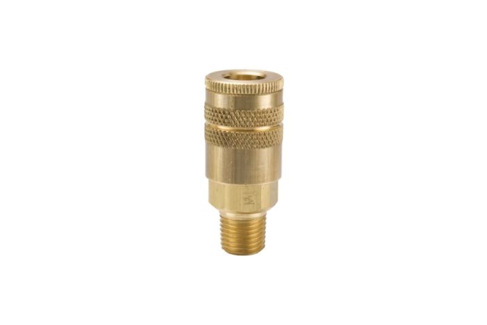Parker Q/C, (20) Brass Coupler, 1/4" X 3/8" Mnpt