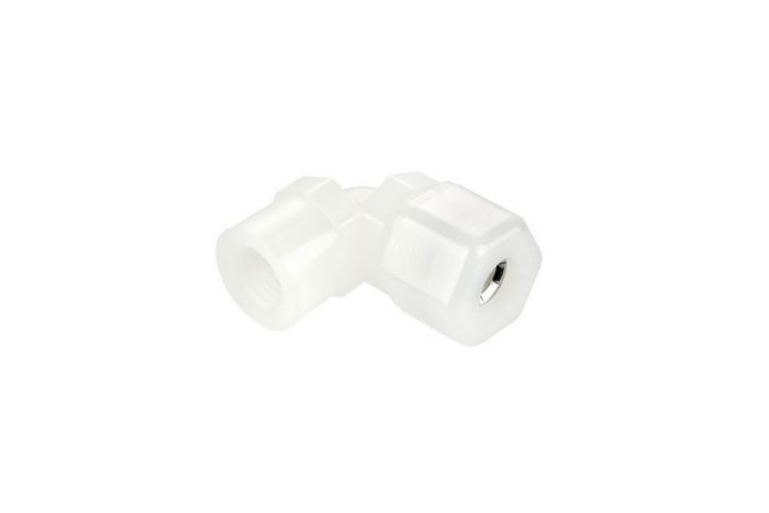 Fast & Tite, Tube FNPT, Nylon, 90 ELB, 5/8" X 1/2"
