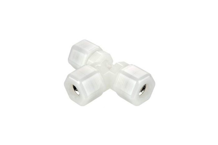 Fast & Tite, Tube Union Tee, Nylon, 3/8"